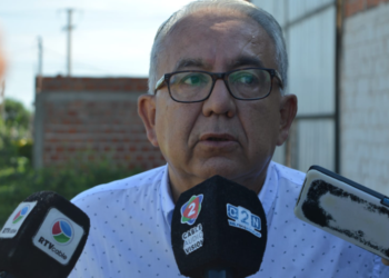 Ultiman detalles para la construcción del cordón cuneta en barrio 1° de Agosto