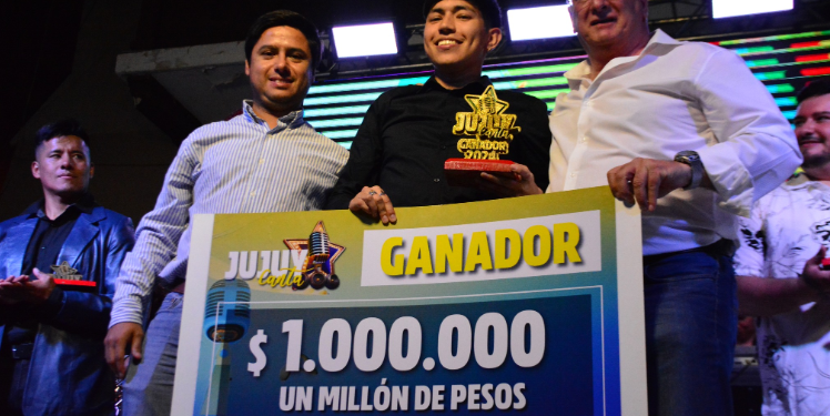 Matías Echeverría es el flamante ganador de Jujuy Canta