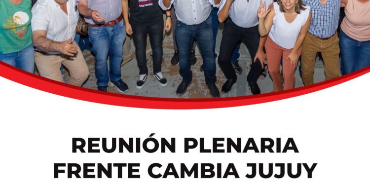 Hoy se realizará el plenario del Frente Cambia Jujuy en San Pedro