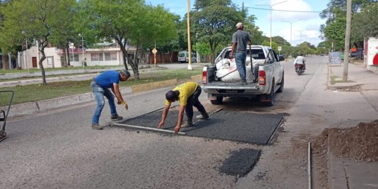 Importantes trabajos de recuperación de calles en San Pedro de Jujuy