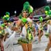 Una sampedreña en el carnaval de Rio de Janeiro