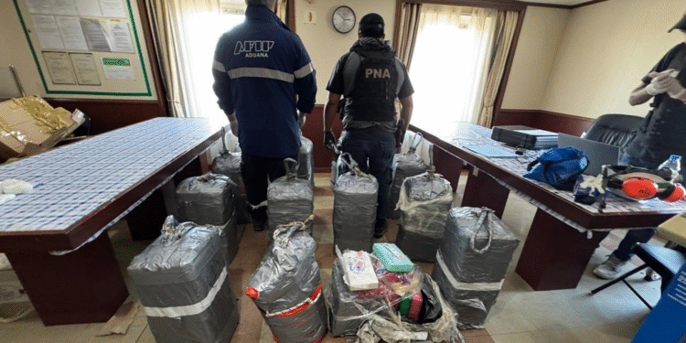Santa Fe: Encuentran casi media tonelada de cocaína en un buque en el puerto de Vicentin en San Lorenzo