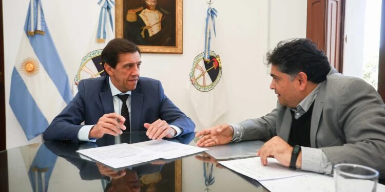 Importantes gestiones de Luciano Moreira, Intendente de Monterrico, junto al Gobernador Sadir