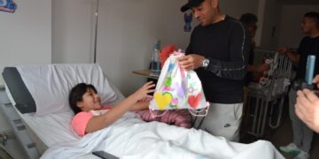 Un gesto de corazón en el Hospital Materno Infantil