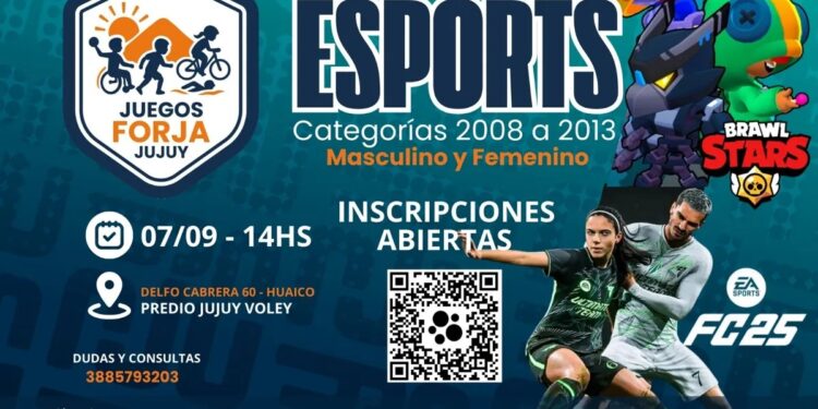 Se vienen los Juegos Forja de esports en Jujuy: rumbo a los Nacionales Evita