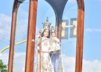 Este domingo dio comienzo la primera peregrinación al santuario de la Virgen de Río Blanco y Paypaya