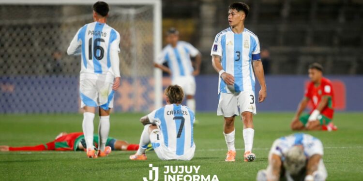 Argentina, subcampeón en Chile: cayó en la final del Mundial Sub 20 ante Marruecos por 2 a 0