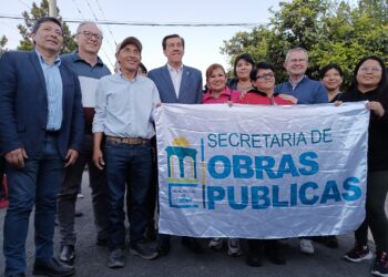 El Intendente Víctor González inauguró obras junto al Gobernador Carlos Sadir