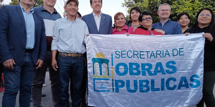 El Intendente Víctor González inauguró obras junto al Gobernador Carlos Sadir