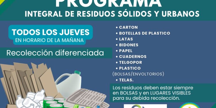 El Carmen avanza con el sistema de Recolección Diferenciada