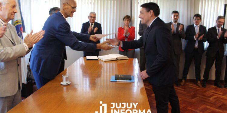 José Alberto García asumió como juez Unipersonal del Trabajo