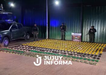 Aguas Blancas: Una patrulla de gendarmes decomisó 431 kilos de cocaína en una zona montuosa