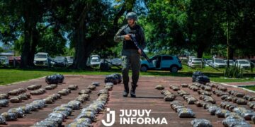 Chaco: Un transportista declaró llevar repelentes en aerosol, pero escondía 338 kilos de marihuana