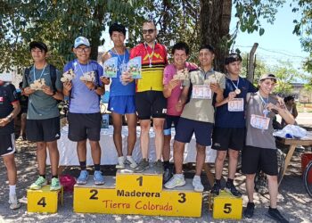 Con el apoyo del municipio, El Carmen vivió un exitoso Biatlón