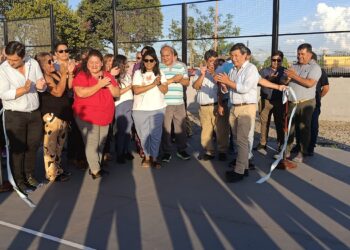 El Carmen inauguó el Polideportivo Luis Michaud