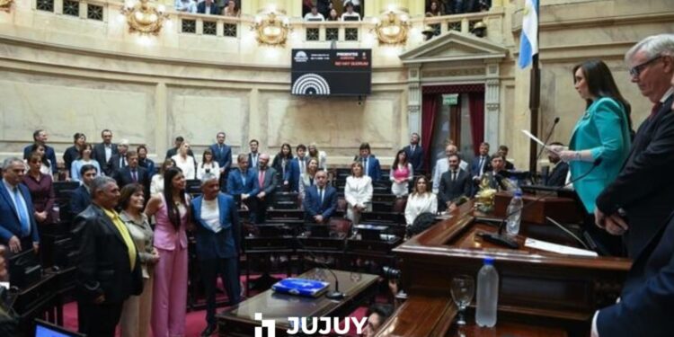 Juraron 23 senadores electos mientras se define la situación de Lorena Villaverde