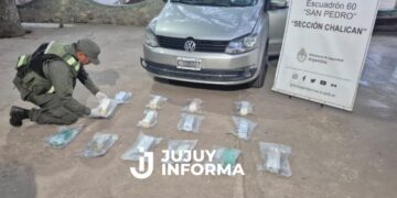 Jujuy: Personal de Gendarmería halló cocaína y marihuana dentro del tanque de combustible de un auto