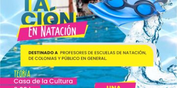 Este martes se realiza una capacitación en natación