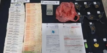 Efectivos policiales lograron desbaratar un búnker de venta de marihuana en Monterrico