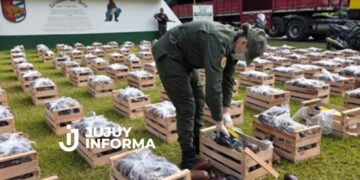 Pichanal: evitan el traslado de 31 kilos de cocaína ocultos en cajones con berenjenas