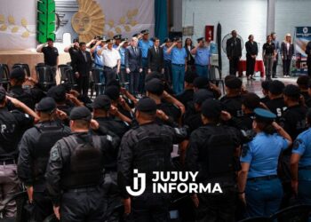 Ascendieron a más de 2.600 efectivos policiales y penitenciarios en Jujuy