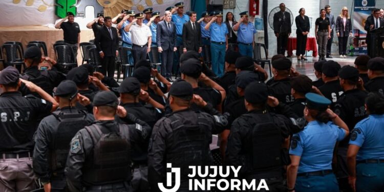 Ascendieron a más de 2.600 efectivos policiales y penitenciarios en Jujuy