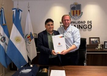 Importante firma de convenio entre el municipio de Monterrico e Ituzaingó