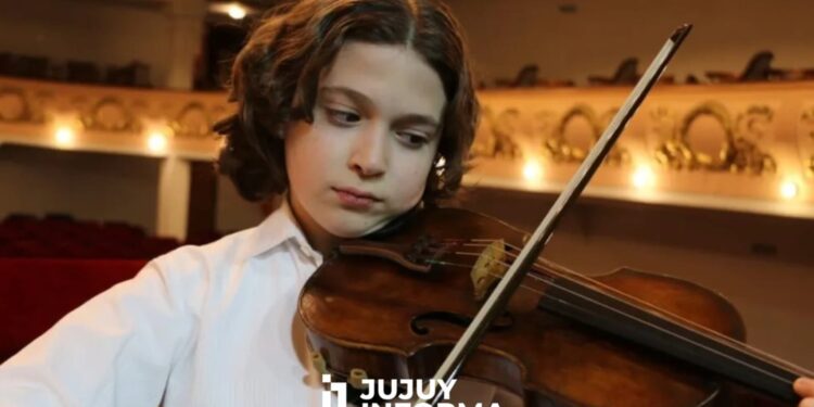 Marcos Carreras, el violinista de 12 años que deslumbra al mundo