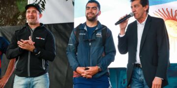 Sadir acompañó el cierre del campeonato regional de triatlón en La Ciénaga