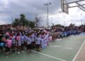 Alegría y mucho color en el inicio de las Olimpiadas Infantiles en Monterrico