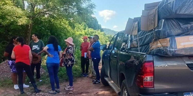 Asistencia integral a familias afectadas por el temporal en El Bananal