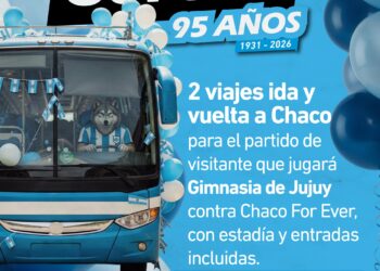 Gimnasia premia a sus socios con 2 viajes a Chaco