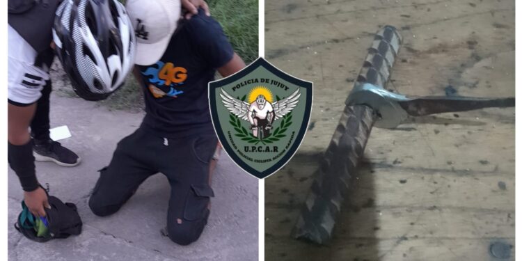 San Pedro: detienen a un hombre por intentar robar una mochila en la feria de la Estación