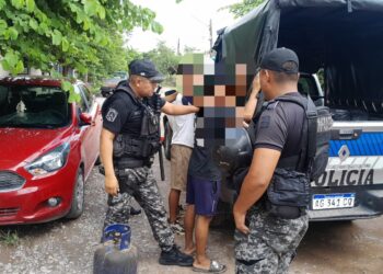 San Pedro: demoraron a dos hombres y recuperaron una garrafa