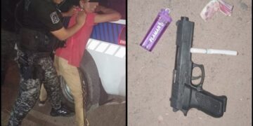 San Pedro: demoran a un sujeto con réplica de arma de fuego tras intentar huir de la policía