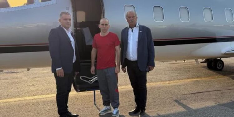 Nahuel Gallo fue liberado tras estar secuestrado 448 días por el régimen chavista en Venezuela