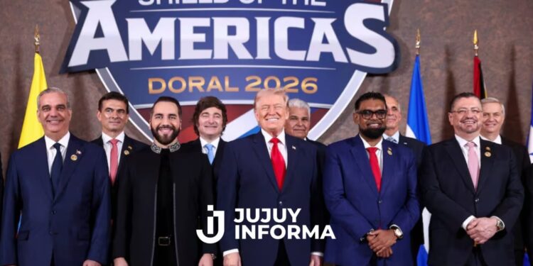 Trump inauguró la cumbre Escudo de las Américas con líderes latinoamericanos