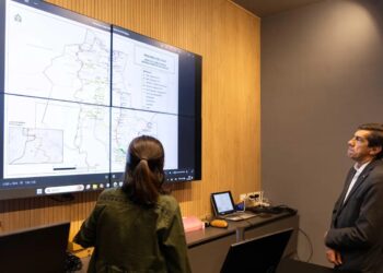 Sadir recorrió el nodo de la Red Educativa Provincial que brinda cobertura al 95% de Jujuy