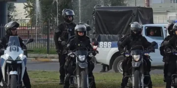 Nueve detenidos en operativo de seguridad durante el partido en el estadio 23 de Agosto
