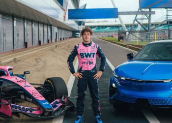 Todo listo para la exhibición de Colapinto en la Argentina