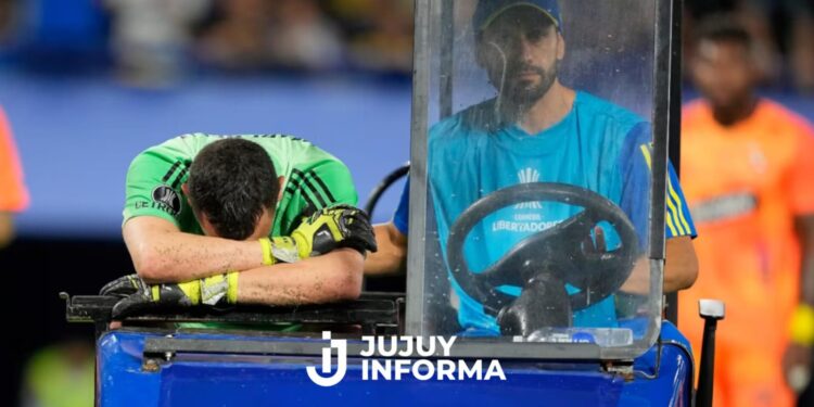 Boca confirmó que Agustín Marchesín se rompió el ligamento cruzado anterior de la rodilla derecha