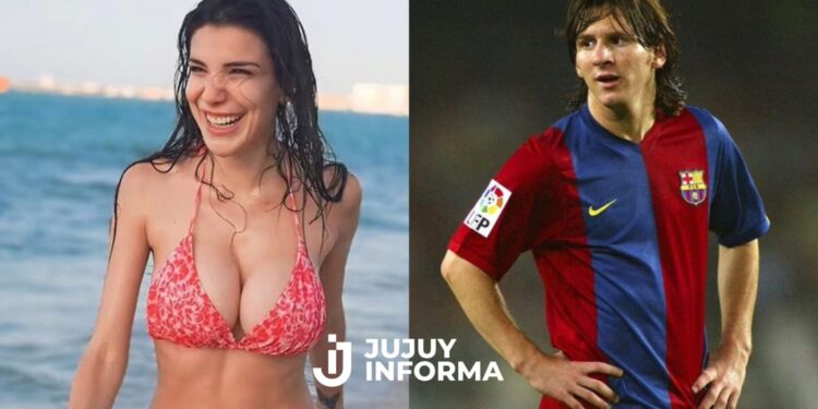 Andrea Rincón recordó su encuentro íntimo con Lionel Messi