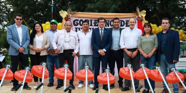 Sadir refuerza el equipamiento de los municipios del interior