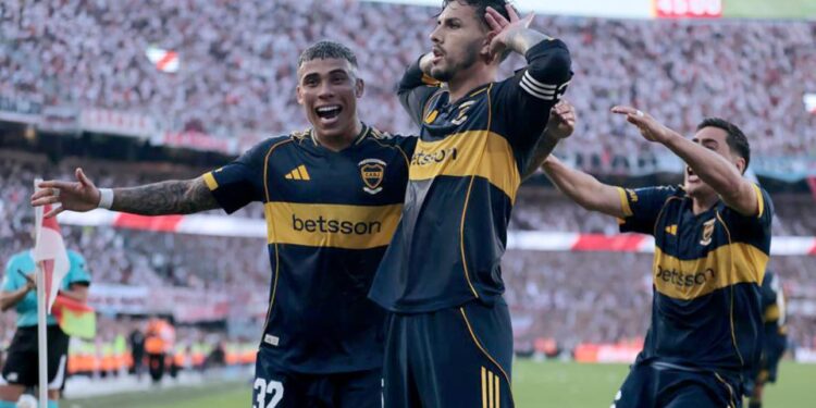 Con un gol de Paredes, Boca le ganó a River por 1 a 0 en el Superclásico del Torneo Apertura 2026