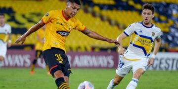 Boca perdió ante el Barcelona en Ecuador