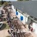 12 cuadras de fila para conseguir un trabajo en un frigorífico