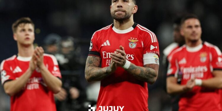 Benfica despidió a Nicolás Otamendi y su futuro estaría en River Plate