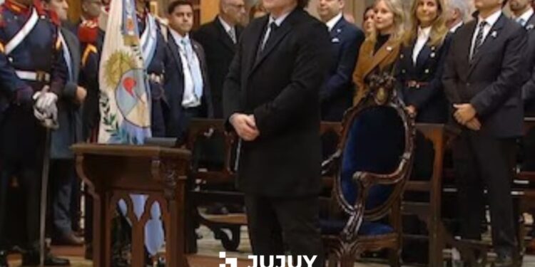 “Basta de división”: el duro reproche de García Cuerva a Milei en un Tedeum marcado por las internas