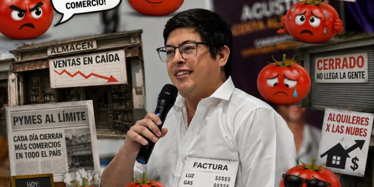 Gonzalo Serrano, un Concejal Libertario que no ve la realidad comercial
