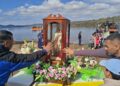 La Virgen del Carmen hizo su peregrinación itinerante por los Diques